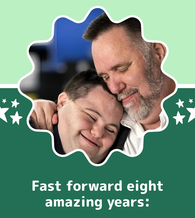 Fast forward eight amazing years: