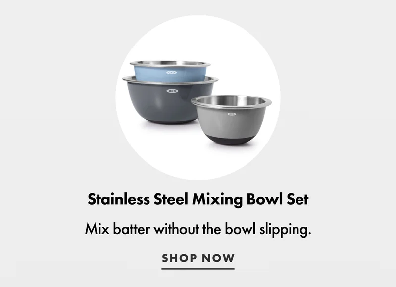 Stainless steel mixing bowl set