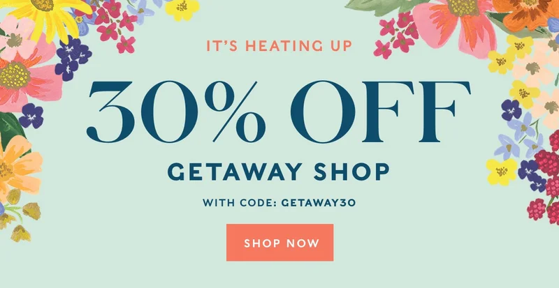 30% Off: Getaway Shop