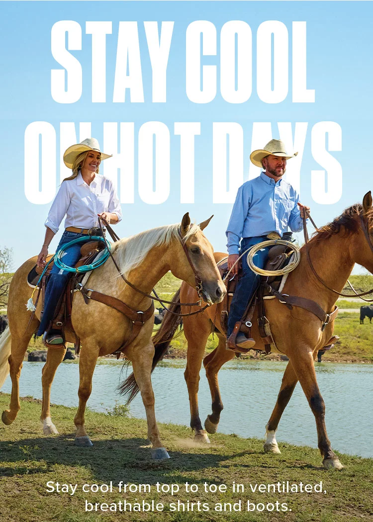 STAY COOL ON HOT DAYS