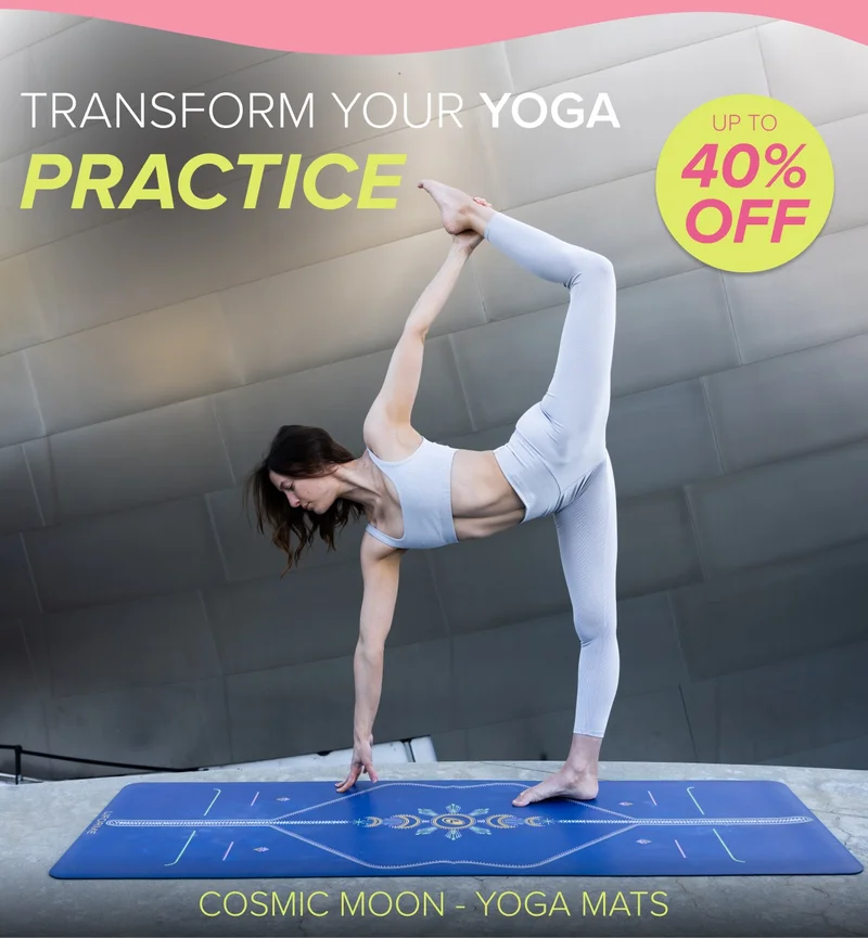 Cosmic Moon Yoga Mats