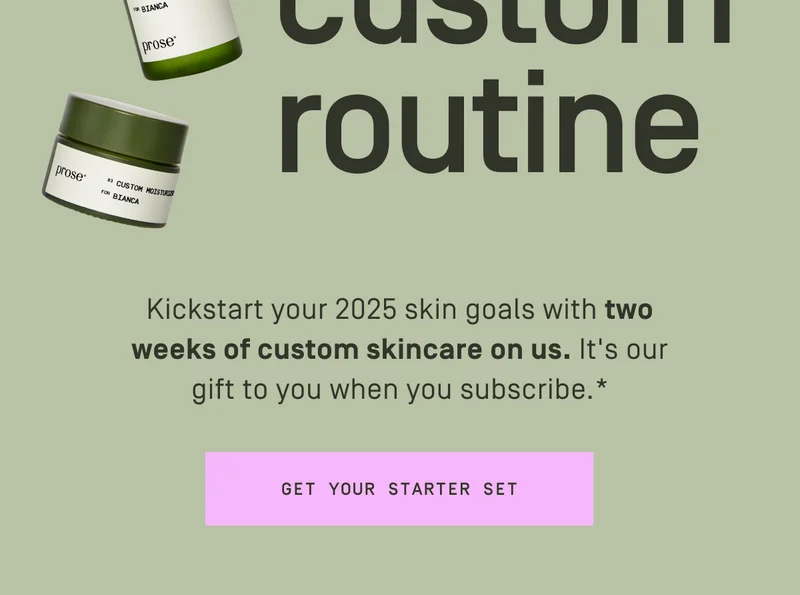 custom routine | Get your starter set