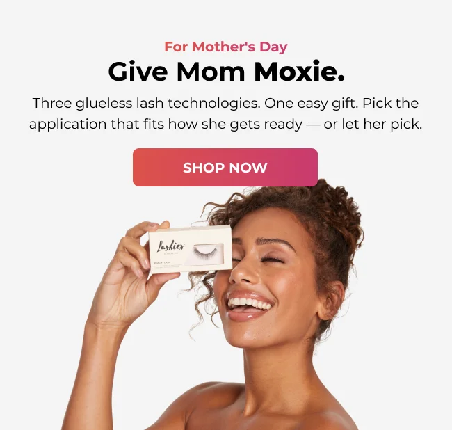 Mother’s Day gift: Give Mom Moxie glueless lashes – shop now