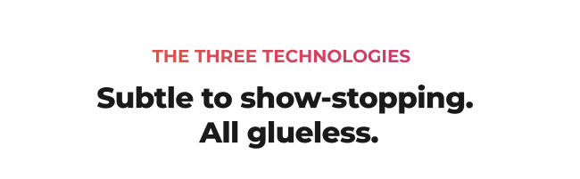 Three glueless lash technologies – from subtle to show-stopping