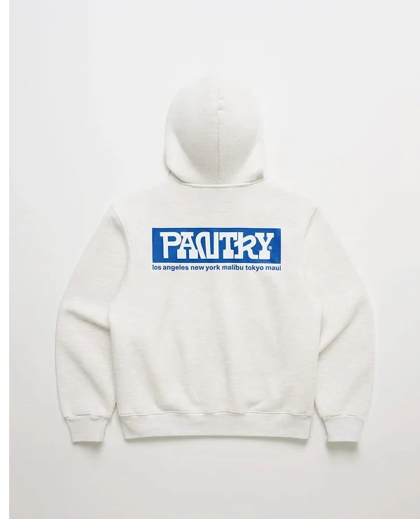 Pantry Strawberry Fleece Zip Up - Ash