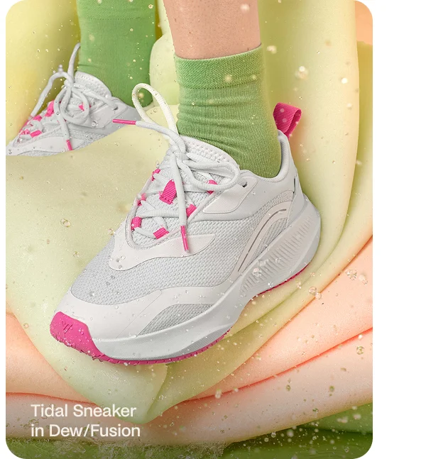 Tidal Sneaker in Dew/Fusion