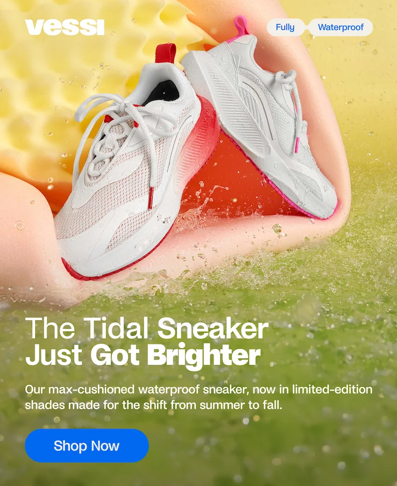 The Tidal Sneaker Just Got Brighter