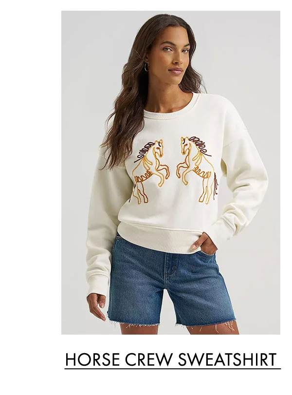 Horse Crew Sweatshirt