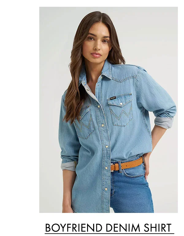 Boyfriend Denim Shirt