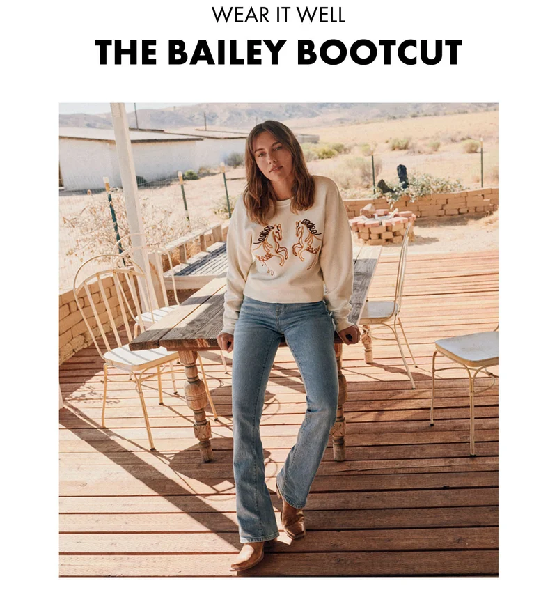 Wear it Well The Bailey Bootcut Jean