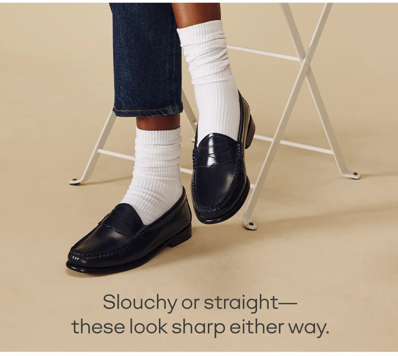 Slouchy or straight-these look sharp either way.