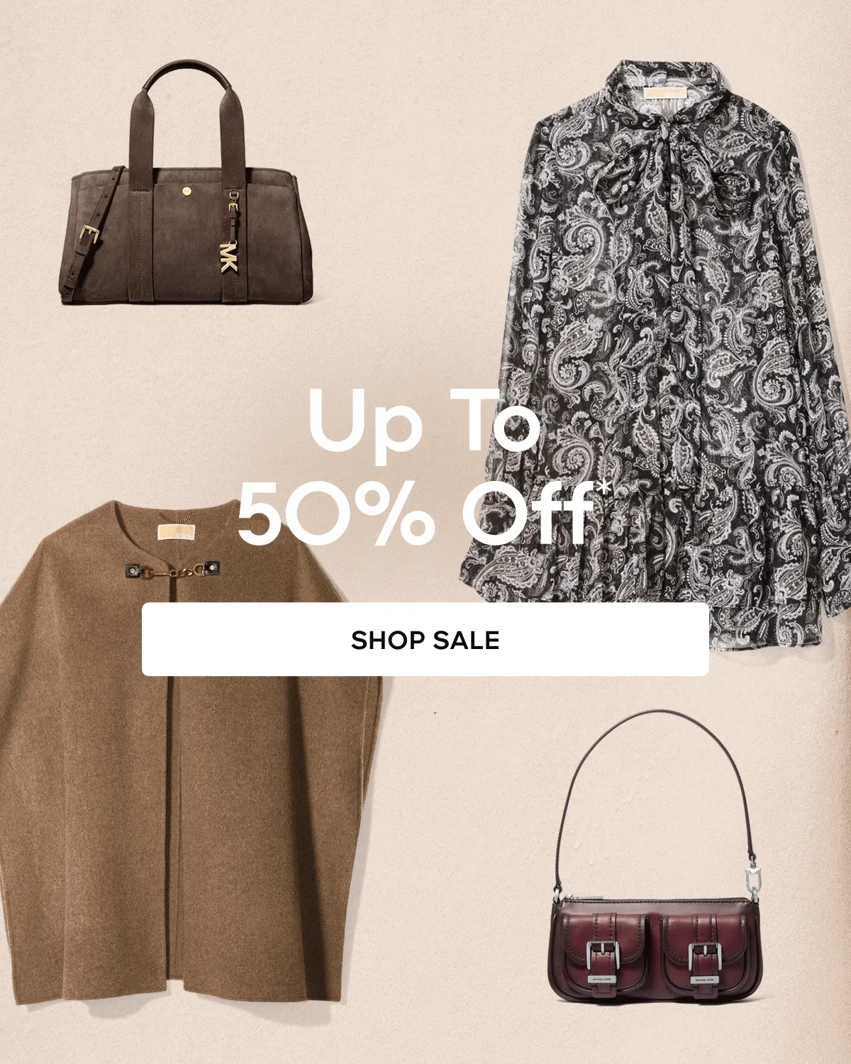 Up To 50% Off* SHOP SALE