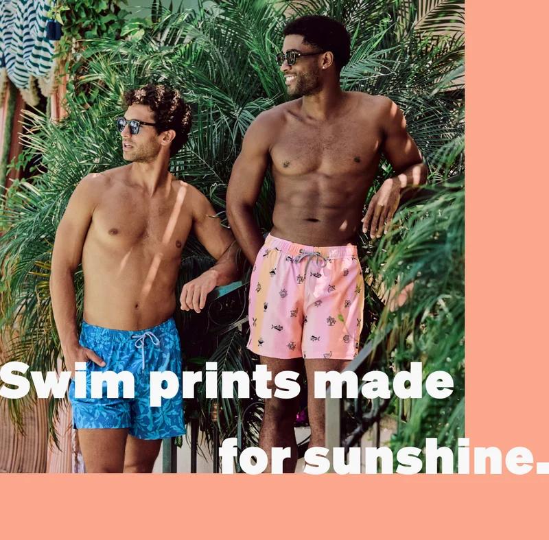 Swim prints made for sunshine