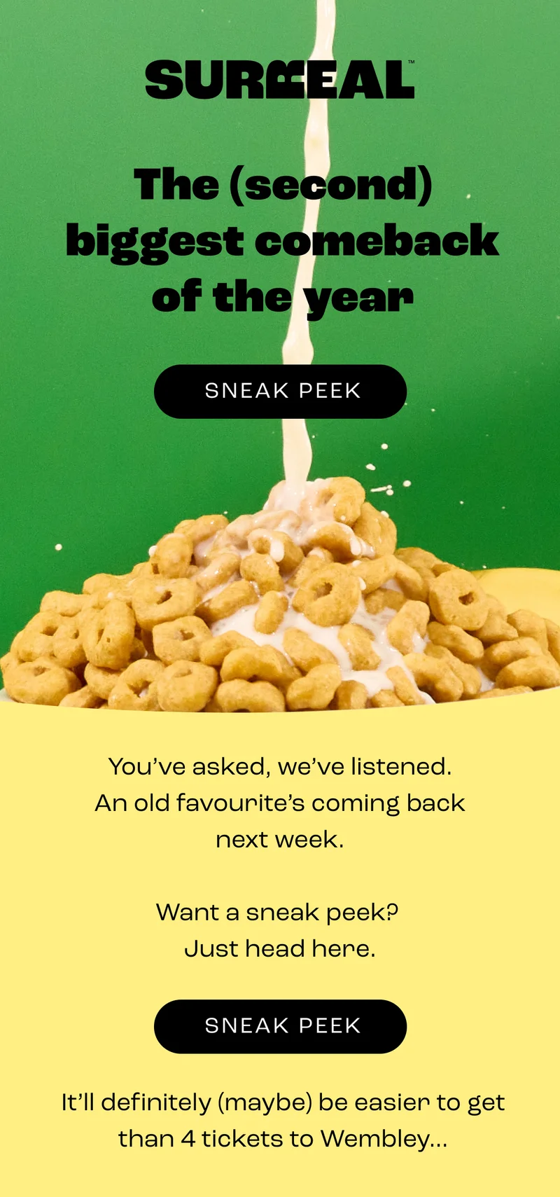 The (second) biggest comeback of the year