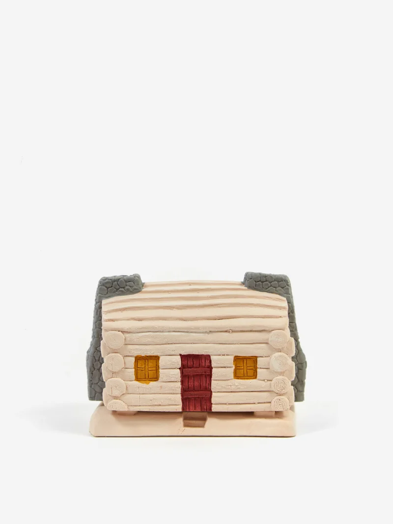 Image of The Incense Of The West Log Cabin Incense Burner