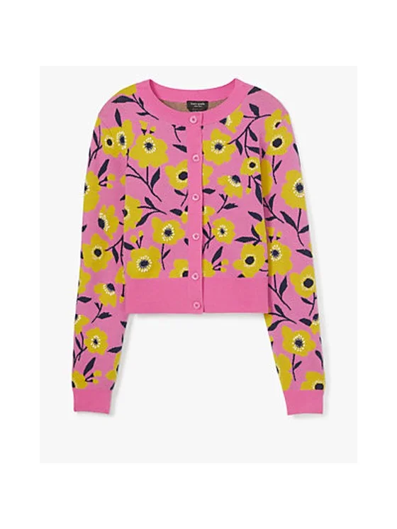 Sunshine Floral Embellished Cardigan
