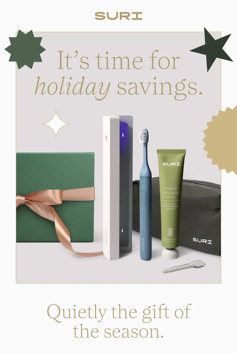 it's time for holiday savings. - quietly the gift of the season
