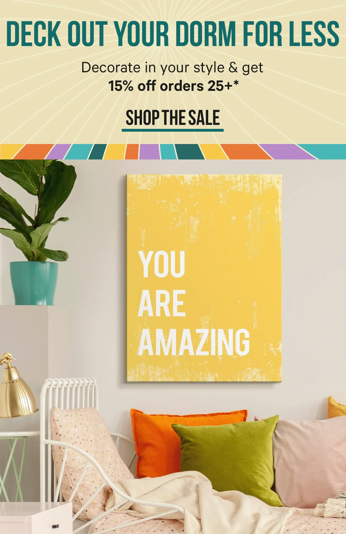Back to Campus Savings - 15% off $25+