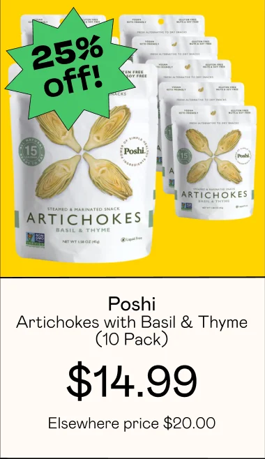 Artichokes with Basil & Thyme (10 Pack)