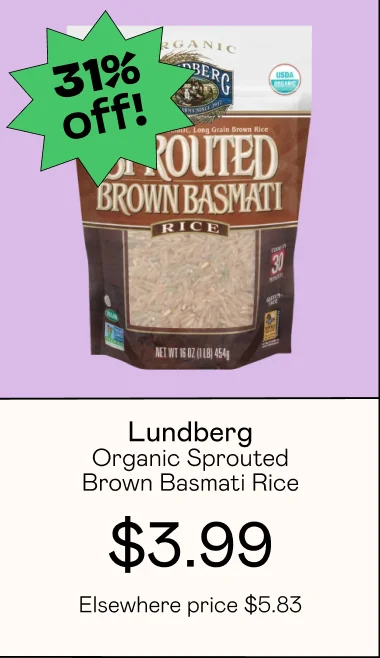 Organic Sprouted Brown Basmati Rice