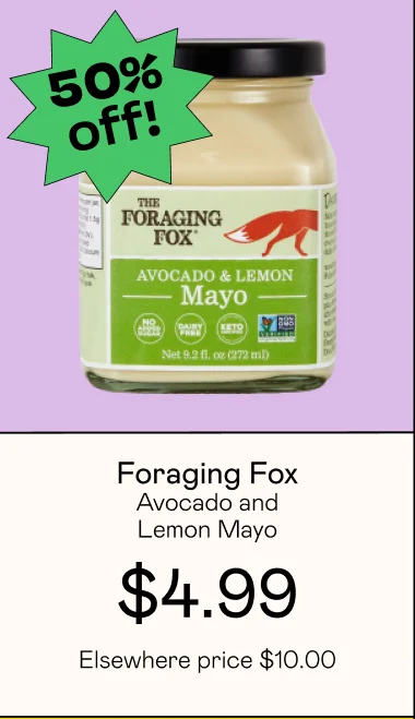 Avocado and Lemon Mayo