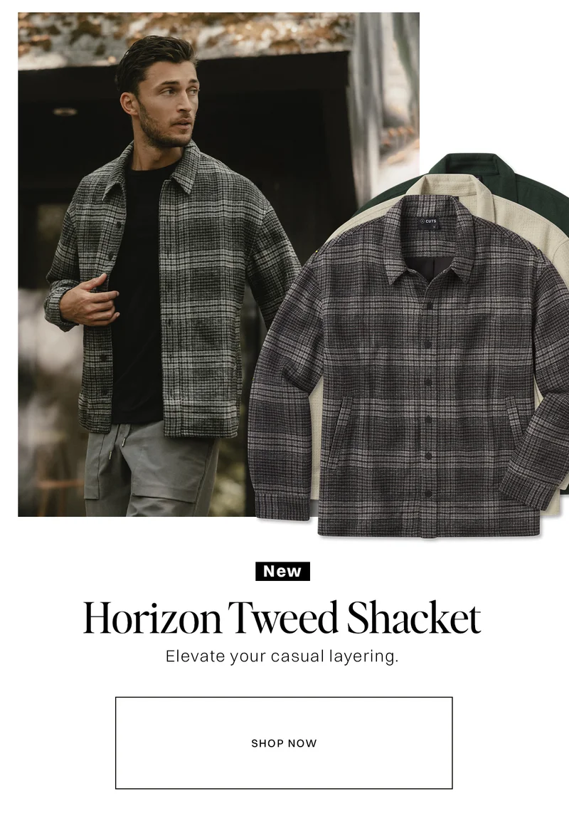 Horizon Tweed Shacket