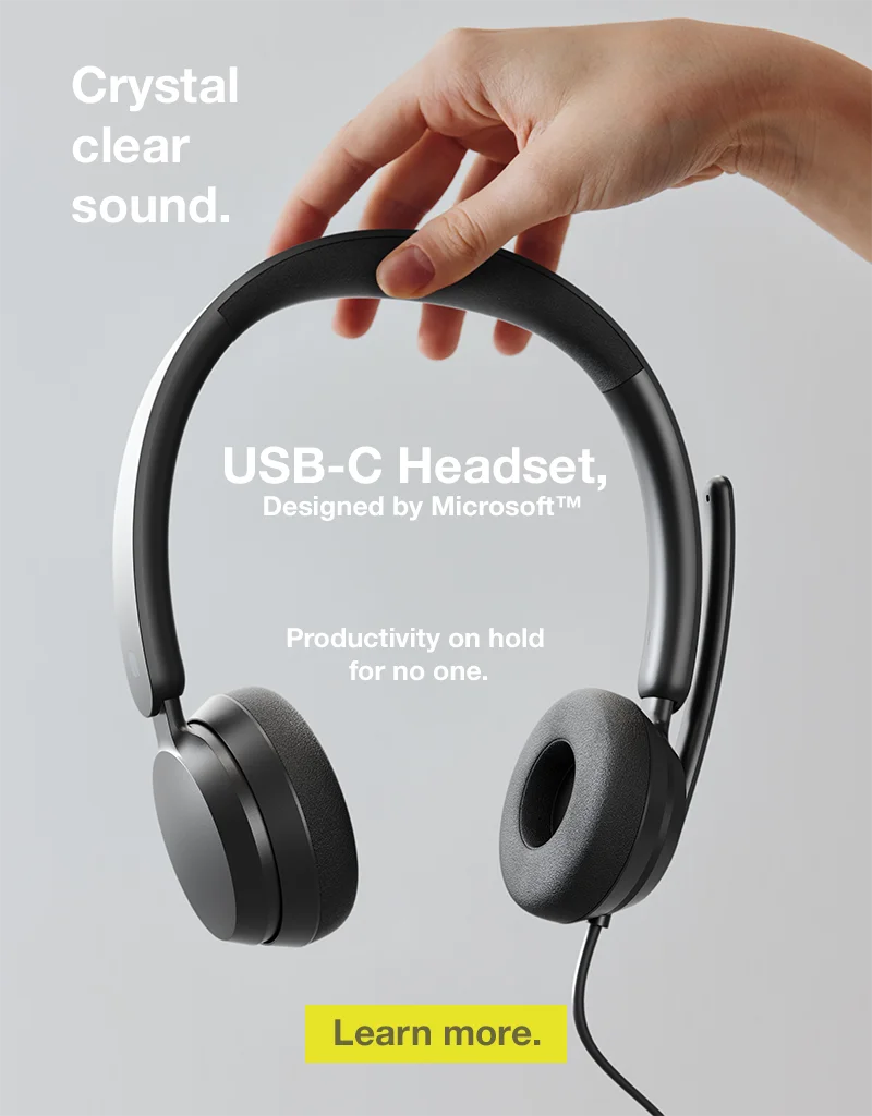 Modern USB-C Headset
