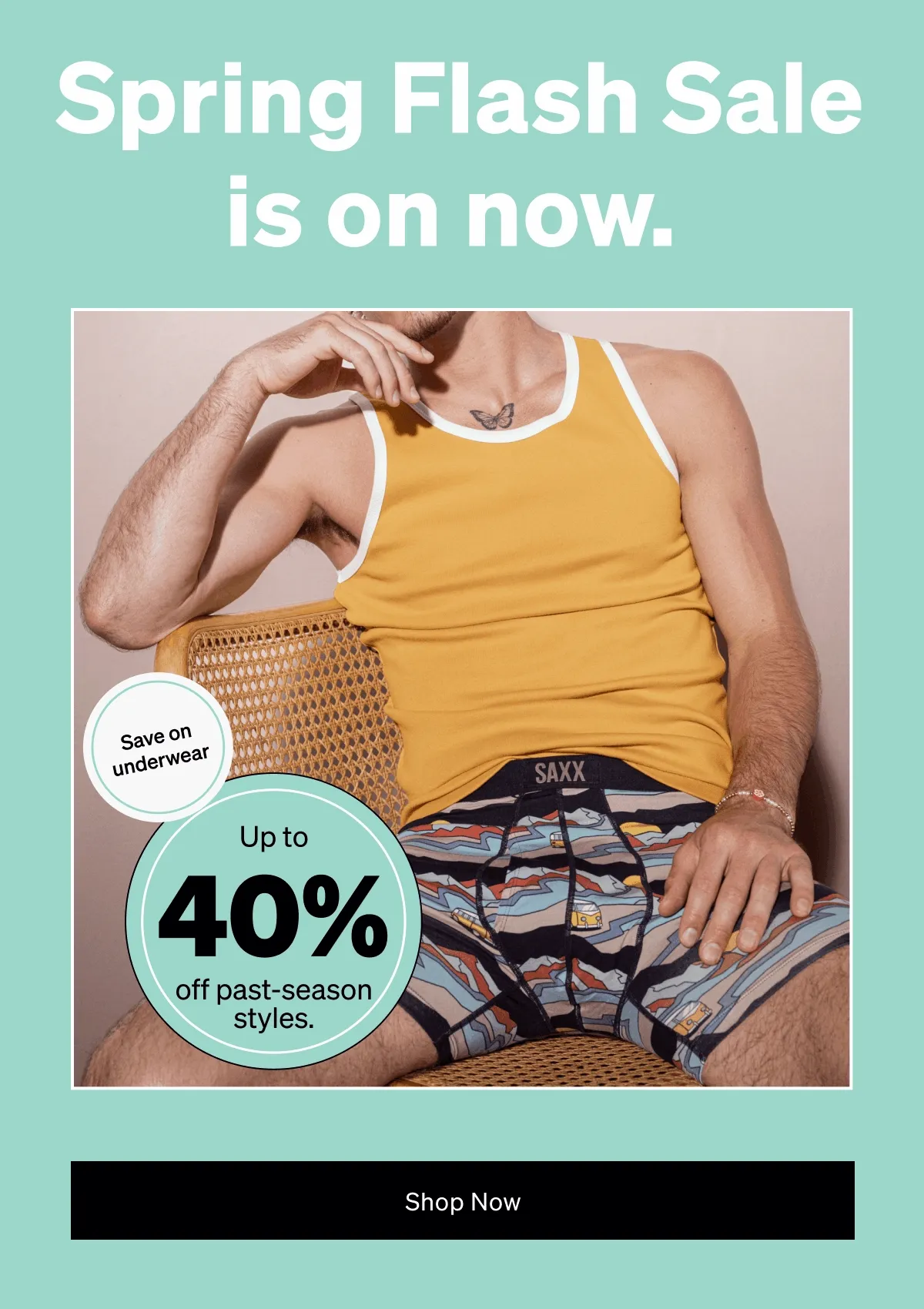 Spring Flash Sale is on now.