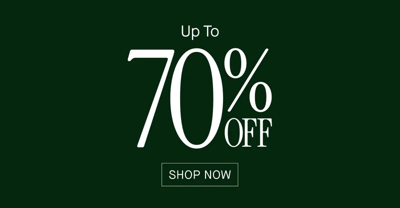 Up To 70% OFF