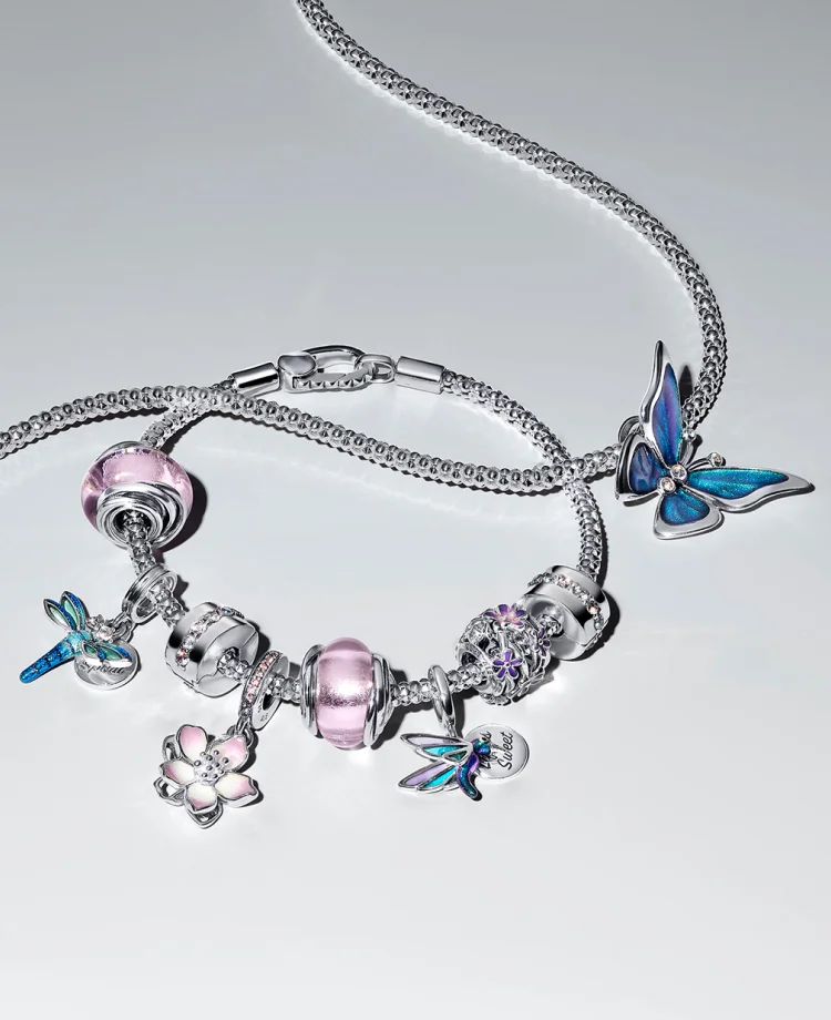 Fully loaded charm bracelet