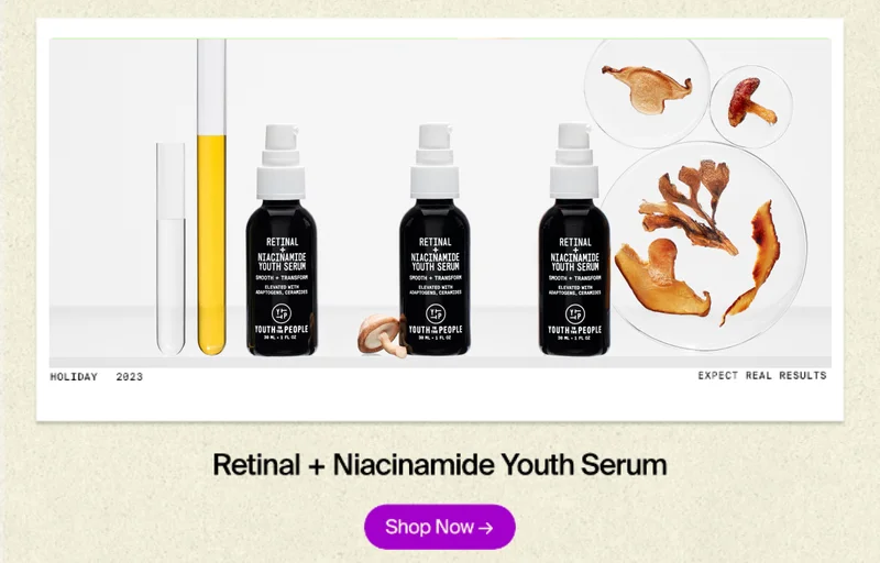 Retinal Niacinamide Youth Serum