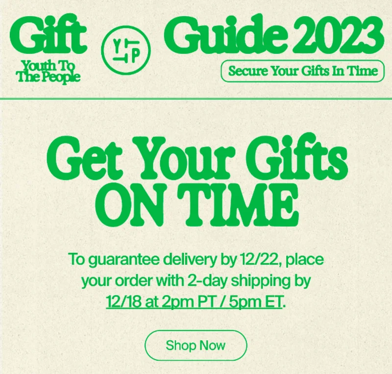 Get Your Gifts On Time