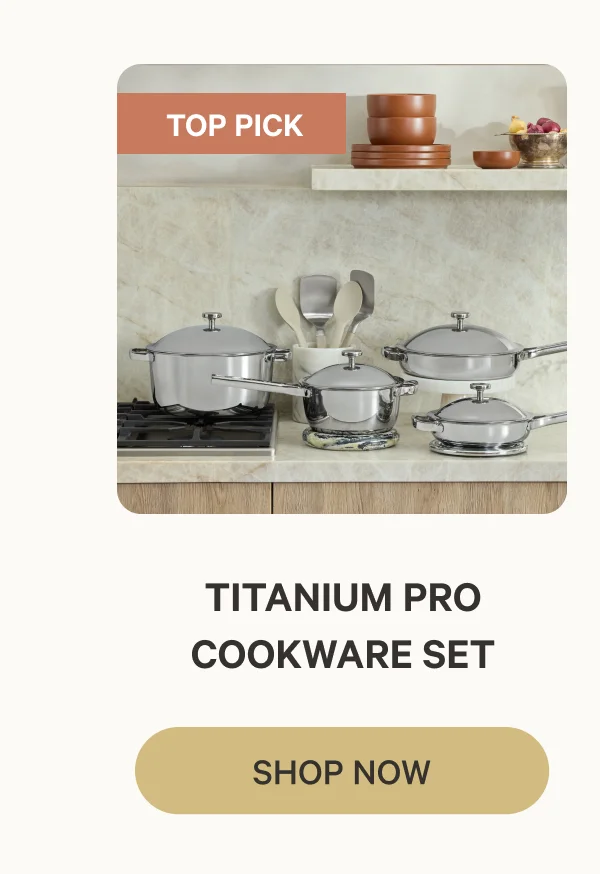 Titanium Pro Cookware Set