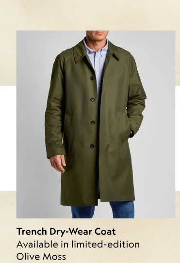 Bespoke Post x Knickerbocker Trench Dry-Wear Coat