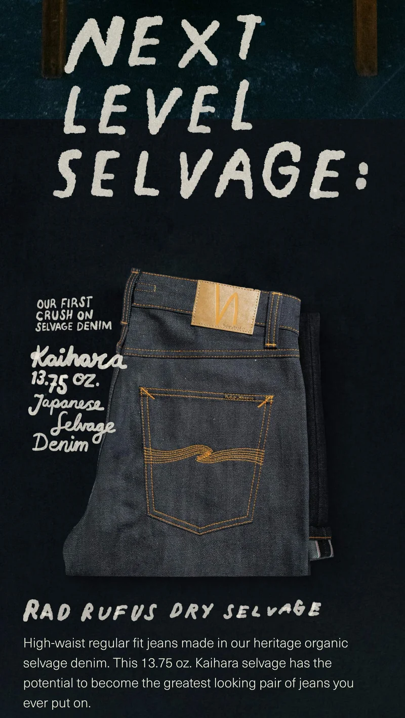 Rad Rufus Dry Selvage