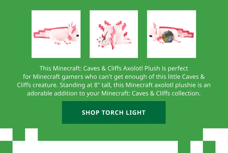Bring home your very own aquatic pet! Shop the Axolotl plush
