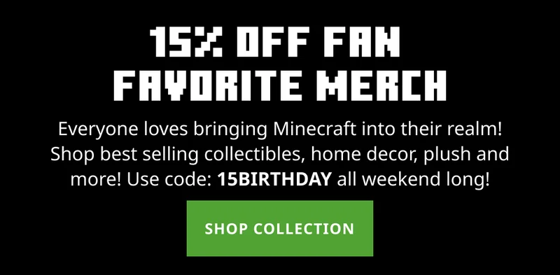 Shop Minecraft Bestsellers