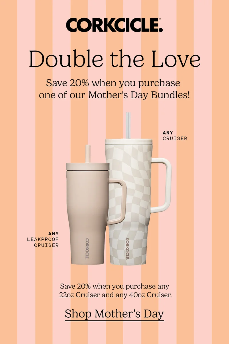 Save 20% when you purchase one of our Mother's Day bundles!