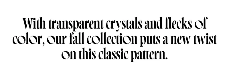 a new twist on this classic pattern