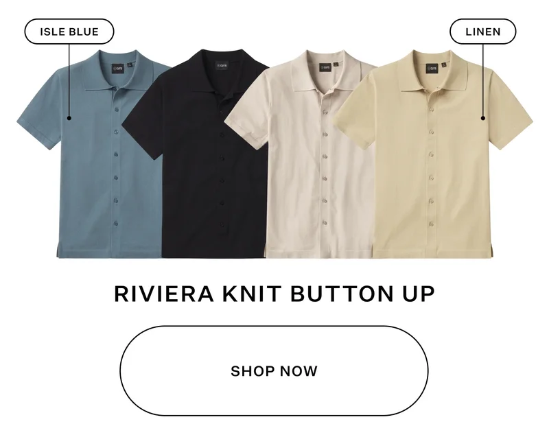 Riviera Knit Button Up