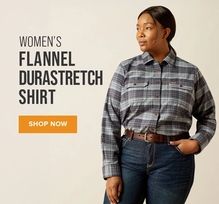 WOMEN'S FLANNEL DURASTRETCH SHIRT | SHOP NOW