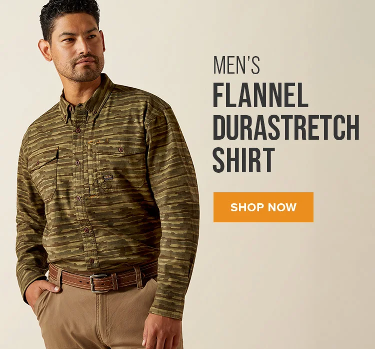 MEN'S FLANNEL DURASTRETCH SHIRT | SHOP NOW