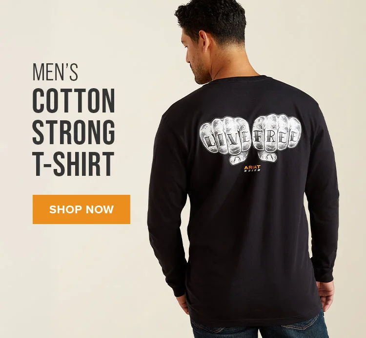 MEN'S COTTON STRONG T-SHIRT | SHOP NOW