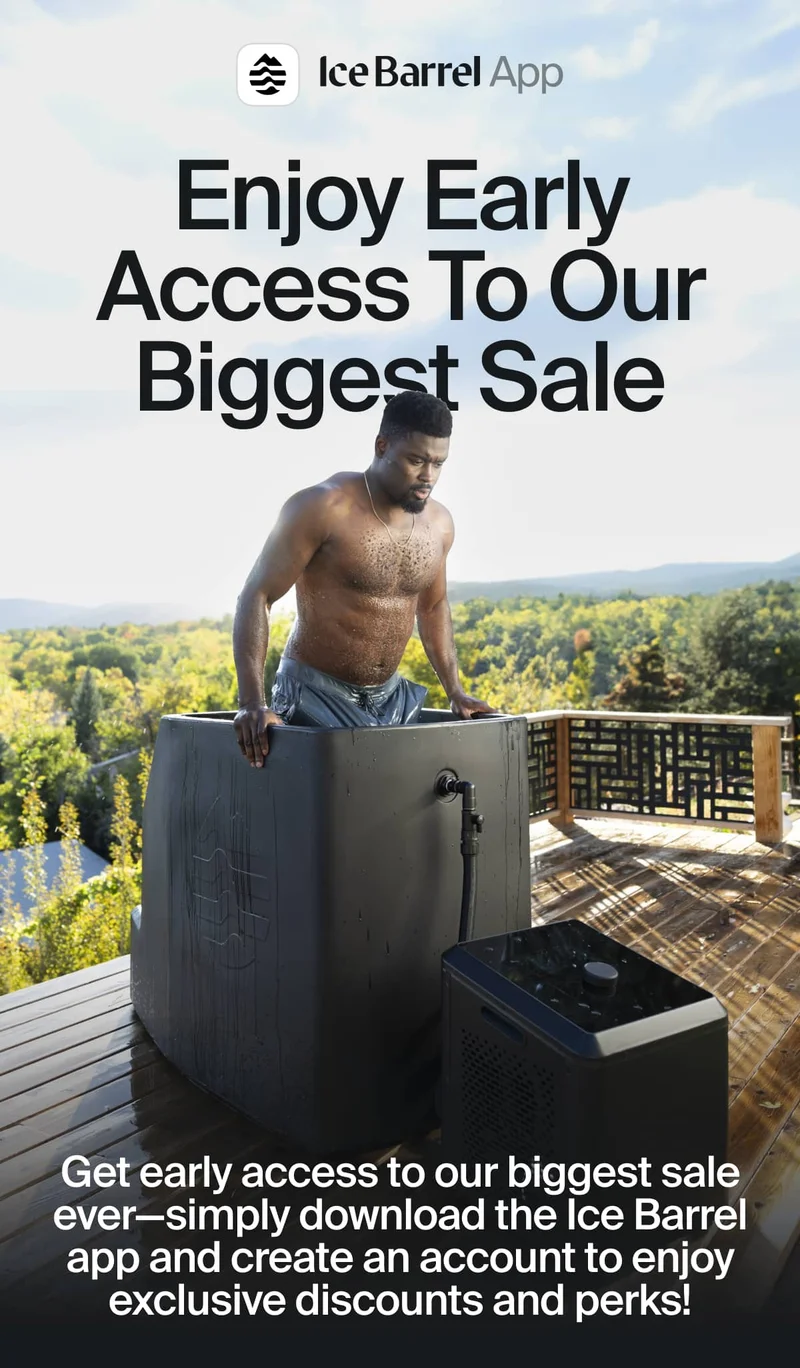 Download the Ice Barrel app and get access to exclusive deals
