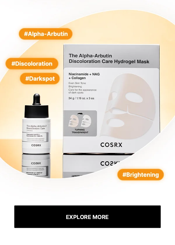 The New Alpha Arbutin Hydrogel Mask, Explore More