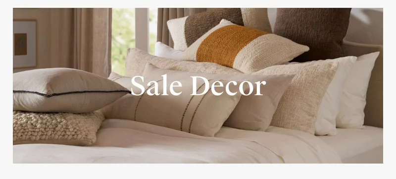 Sale decor