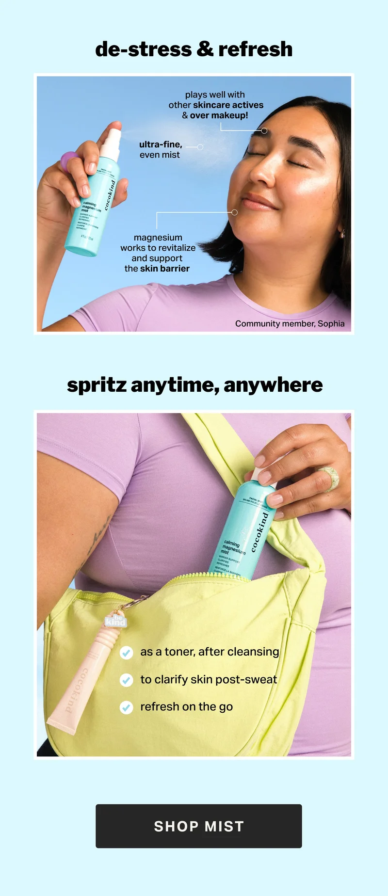 de-stress & refresh