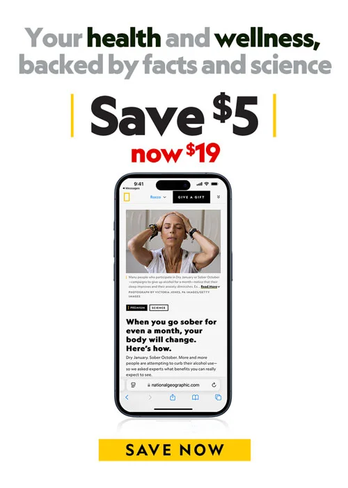 GIVE THE GIFT OF NATIONAL GEOGRAPHIC.
