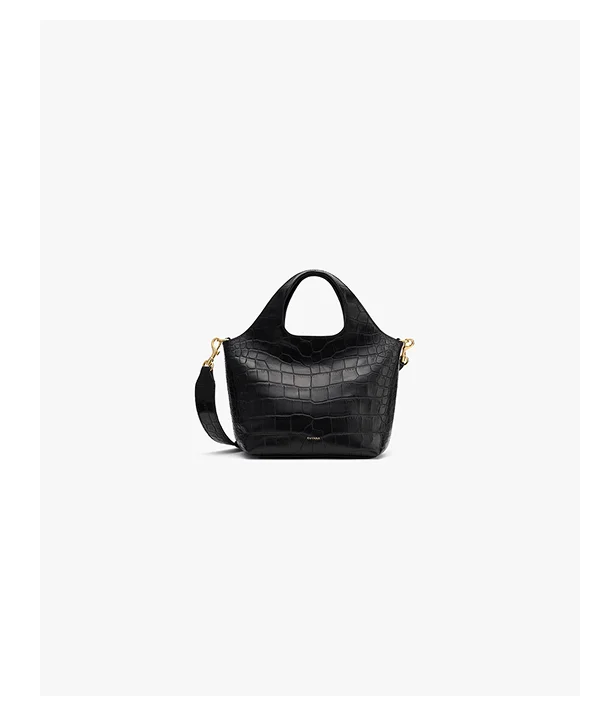 Mini System Tote Croco