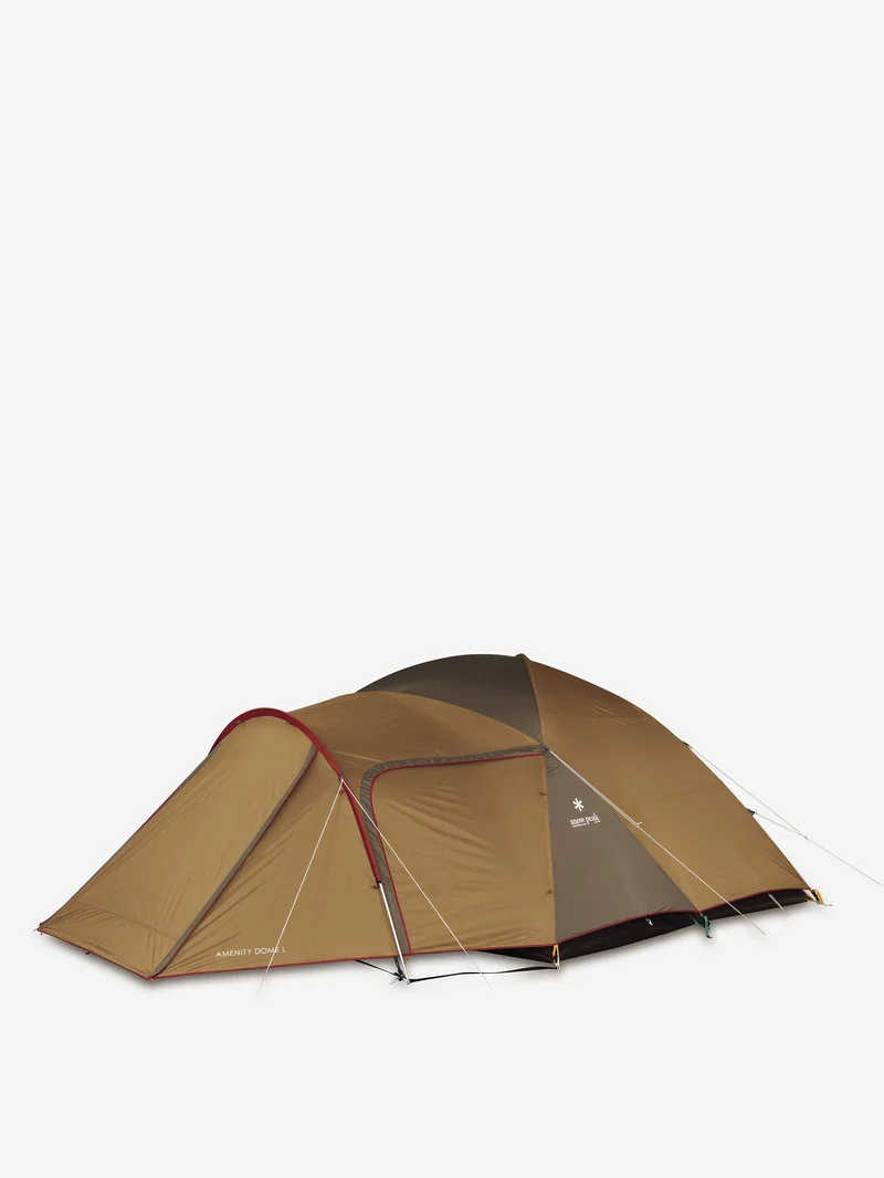 Image of Snow Peak Amenity Dome Large 6 Person Tent - Brown